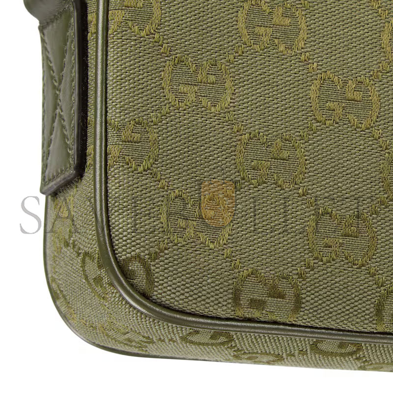 GUCCI GG CANVAS SMALL CROSSBODY BAG 834802 (23*15*5cm)